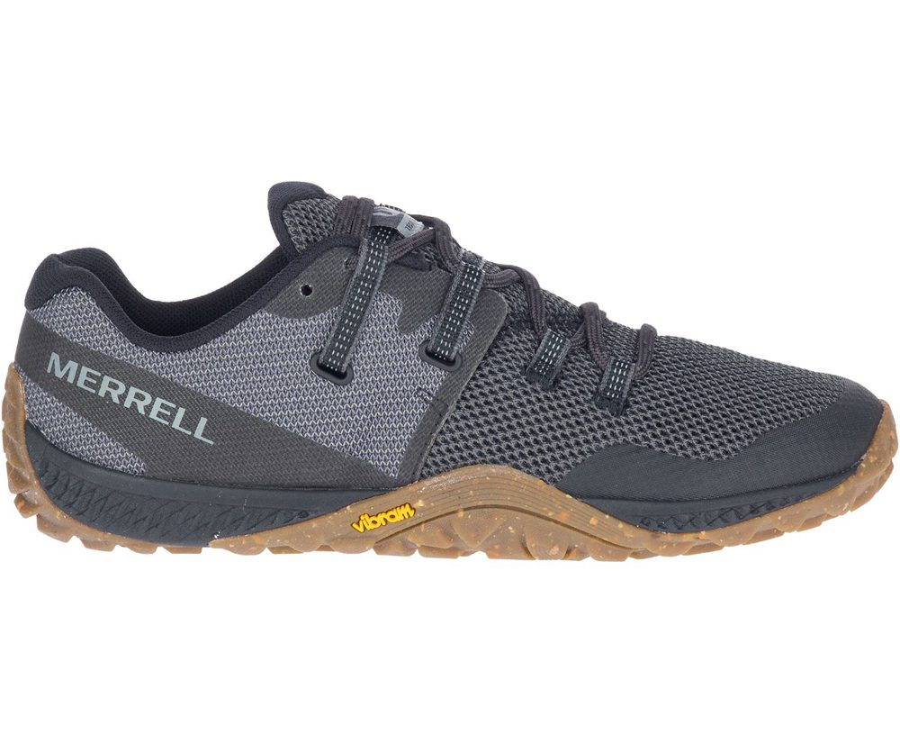 Merrell Sneakers Black - Trail Glove 6 - Womens 68ITJDYFA